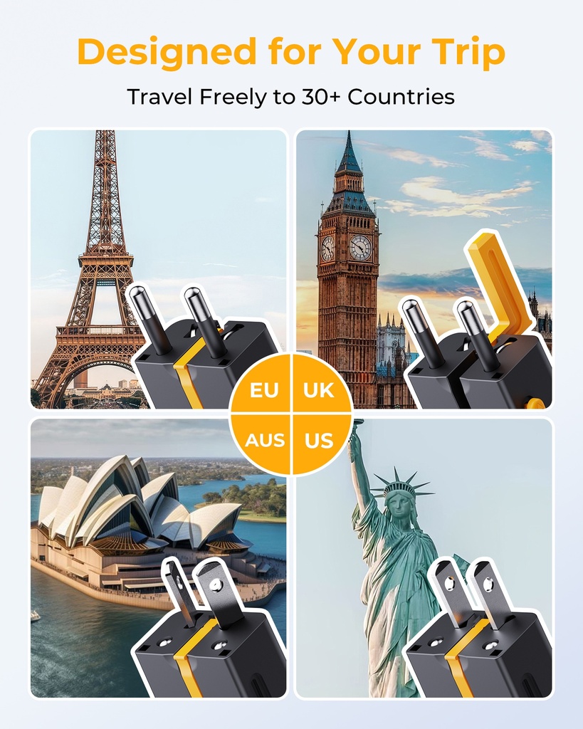Voltme Vito Go Eztravel Charger 35W 