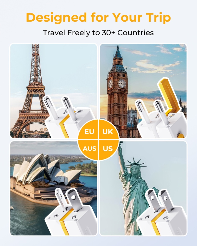 Voltme Vito Go Eztravel Charger 35W 