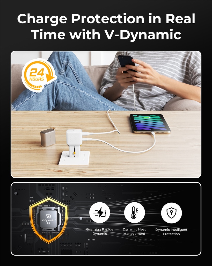 Voltme Vito Go Eztravel Charger 35W 