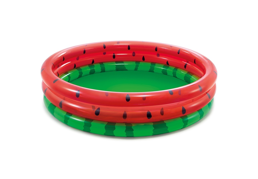 Intex  Watermelon Pool,  3-Ring, Ages 2+, Shelf Box 42158448