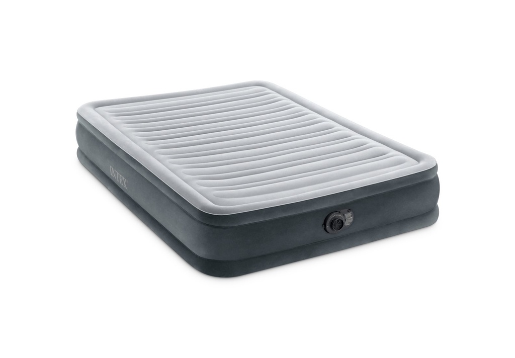 Intex  Full Dura-Beam Comfort-Plush Airbed With Bip (W/220-240V Built-In Pump) 42167768