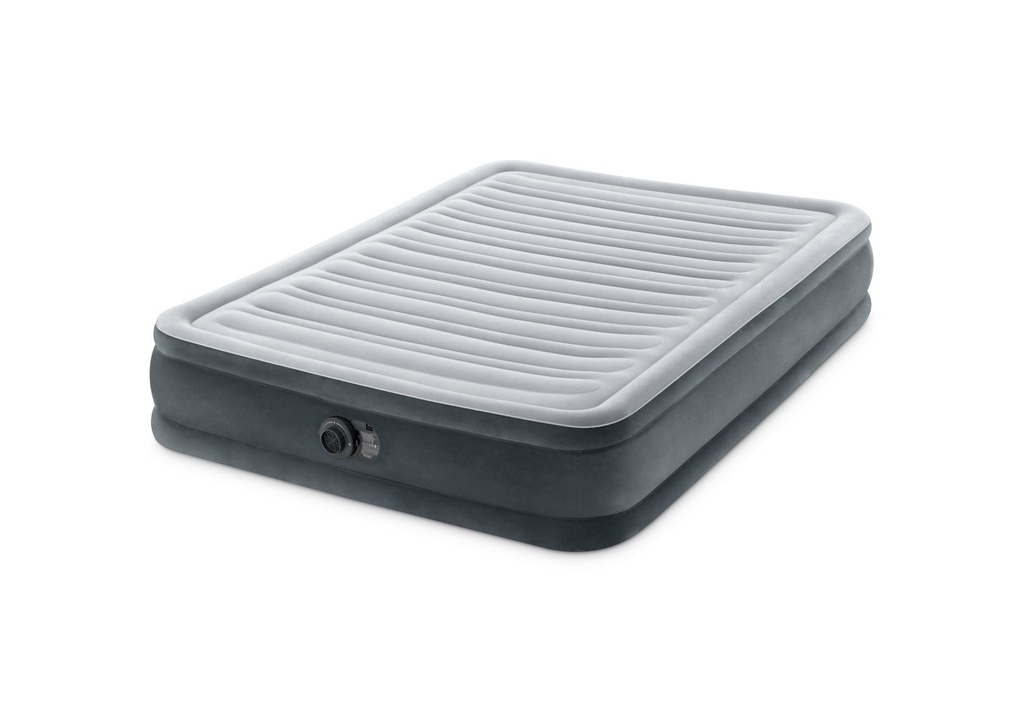 Intex  Full Dura-Beam Comfort-Plush Airbed With Bip (W/220-240V Built-In Pump) 42167768