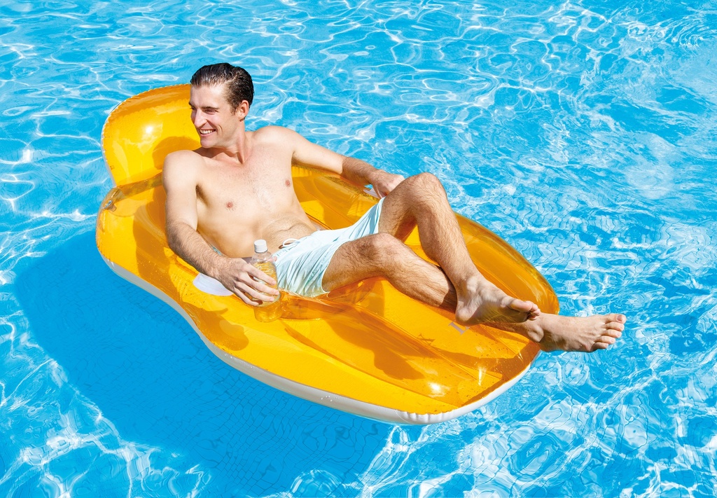 Intex  Chill 'N Float Lounges, 2 Colors, Shelf Box Ages 8+ 42156805