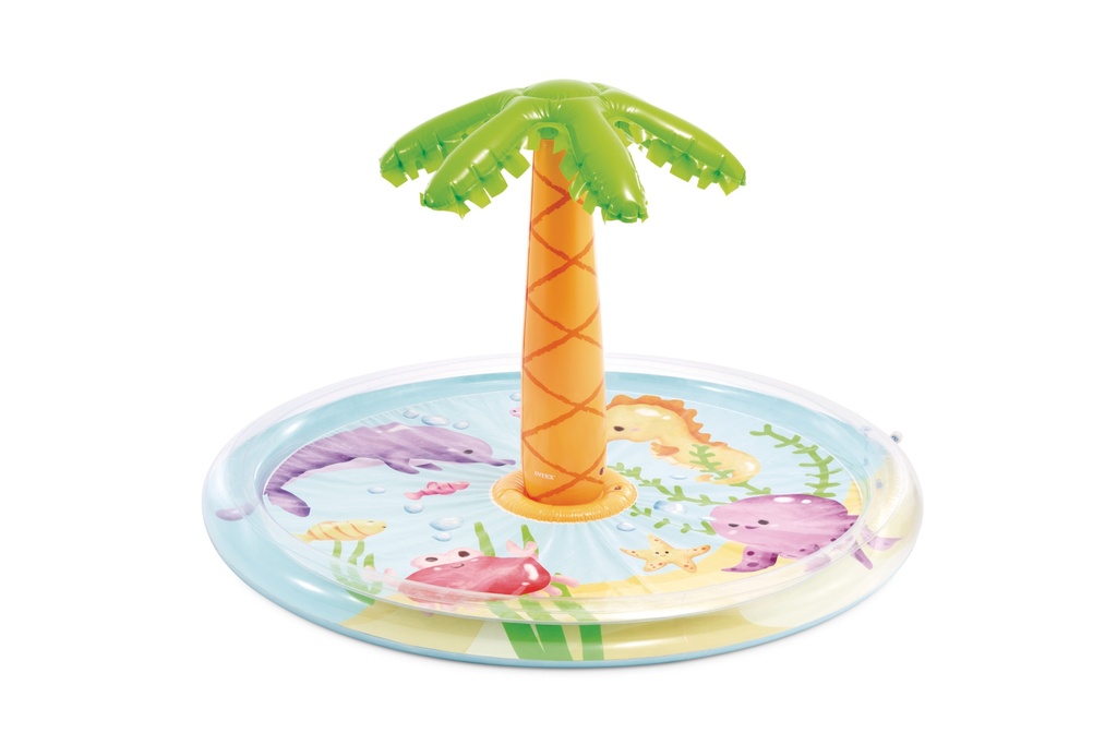 Intex . Palm Tree Spray Pool