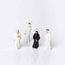 Human Arab Figure Mode 1:75 Set 2Pcs