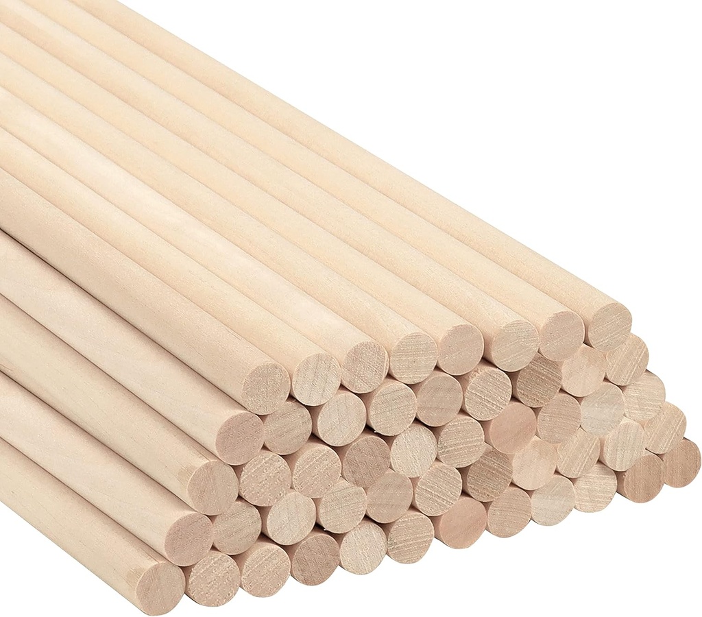 Balsa Wood Rounded Shape 10cm X 3mm Packet of 20 pcs