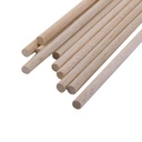 Balsa Wood Rounded Shape 10cm X 3mm Packet of 20 pcs