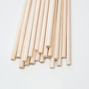 Balsa Wood Rounded Shape 10cm X 3mm Packet of 20 pcs