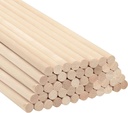 Balsa Wood Rounded Shape 10cm X 4mm Packet of 20 pcs