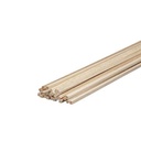 Balsa Wood Squared Shape 10cm X 4 X 4mm Packet of 20 pcs