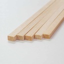 Balsa Wood Squared Shape 10cm X 6 X 6mm Packet of 20 pcs