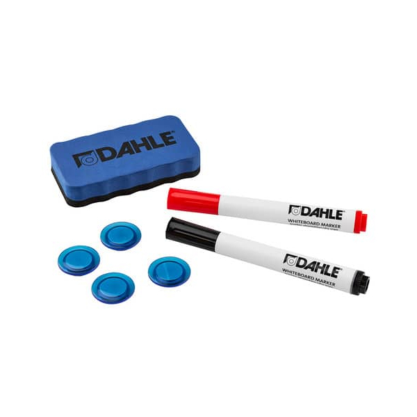 Starter-Set Basic: 1 eraser magnetic, 4 magnets Ã˜ 30 mm, 2 board marker (red, black)