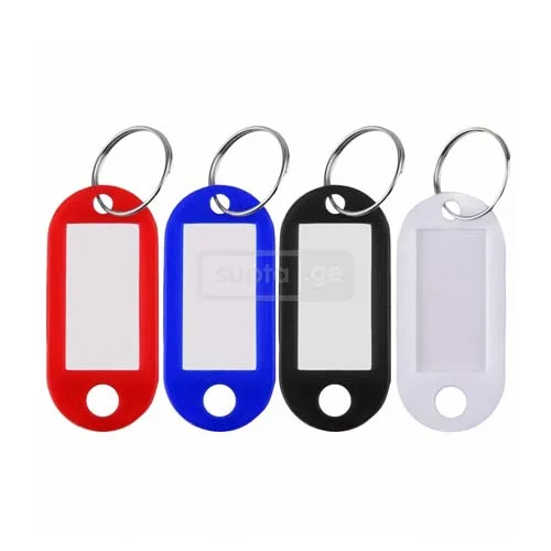 Key Tag Packet of 50 pcs assorted      H1091-6MM