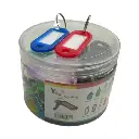 Key Tag Packet of 50 pcs assorted      H1091-6MM