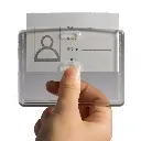 ID Holder OPP Horizontal     7176 Acrylic