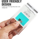 ID Holder OPP Vertical     7175 Clear
