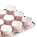 English Muffin Pan Non-Stick 12Cavs