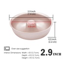 Doughnut Cake 3In. Mould Non-Stick 4Pcs