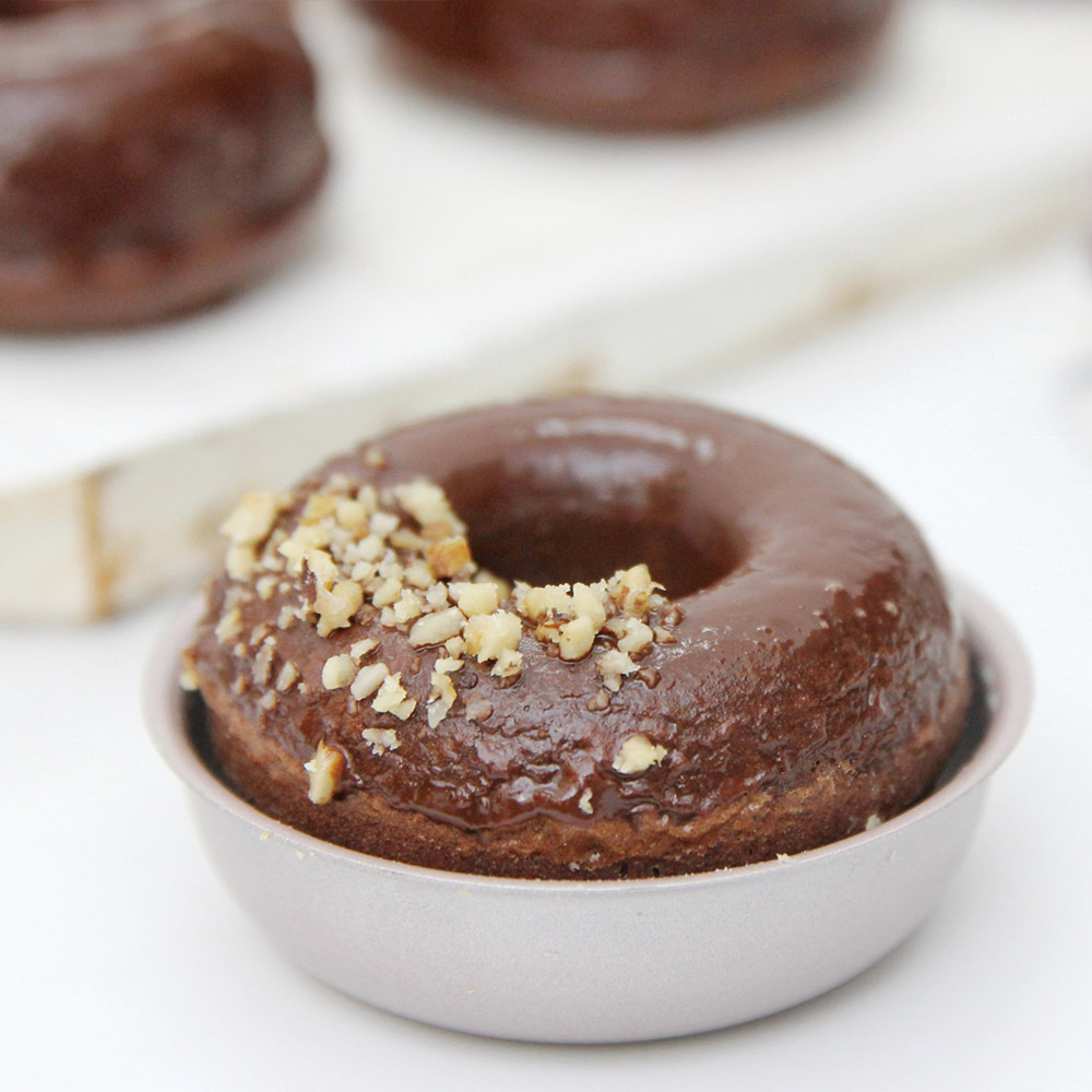 Doughnut Cake 3In. Mould Non-Stick 4Pcs