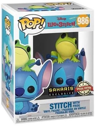 Pop! Disney: Lilo & Stitch - Stitch w/ Frog (Exc)