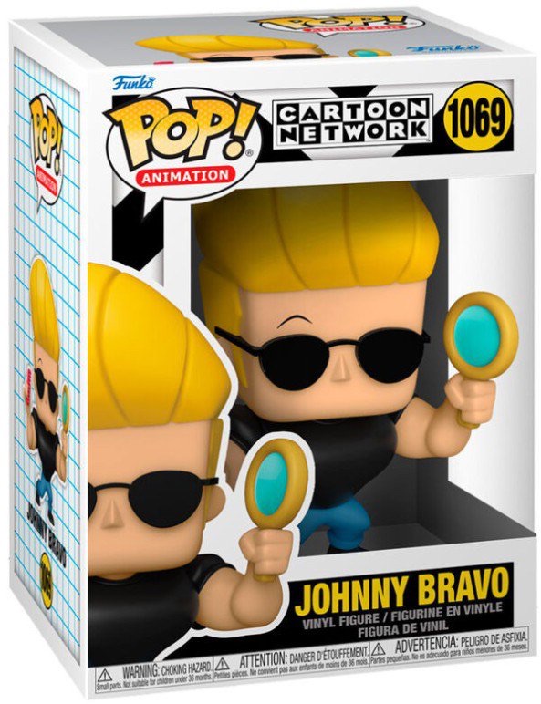 Pop! Animation: Johnny Bravo - Johnny w/Mirror & Com