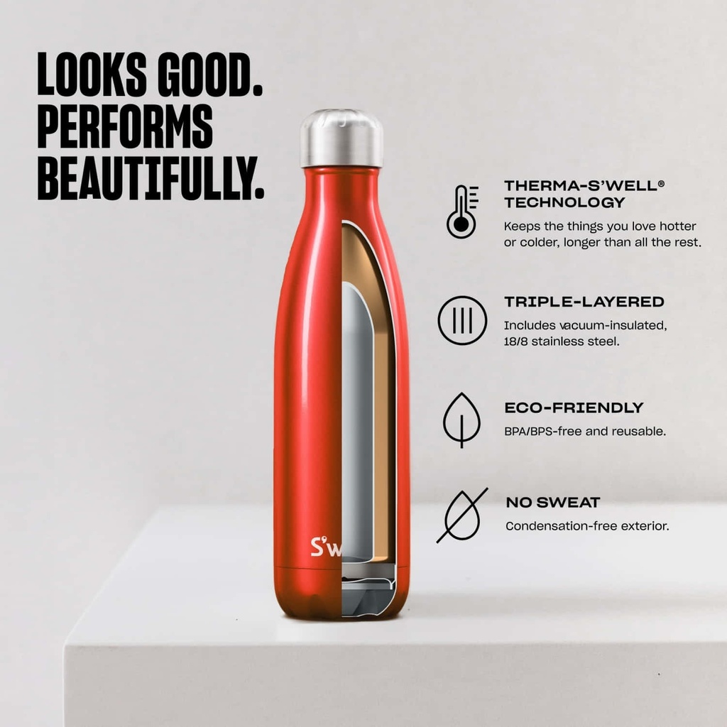 Swell Lavender Swirl Bottle 500Ml