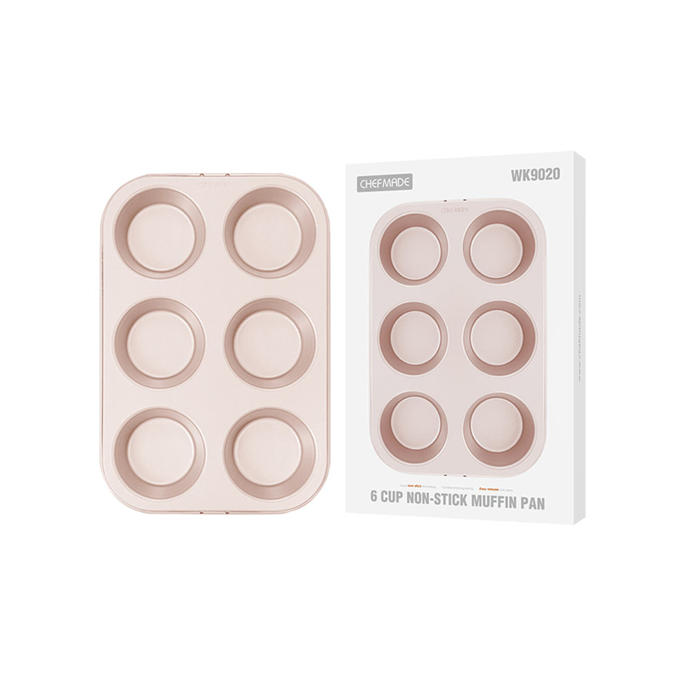 Standard Muffin Pan Non-Stick 6Cavs