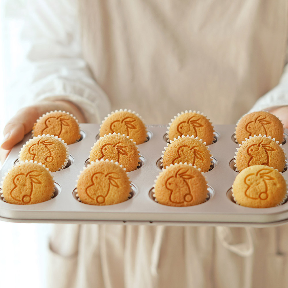 Mini Muffin Pan Non-Stick 12Cavs