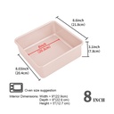 Square Cake Pan W/ Loosebottom Ns 8X8In.