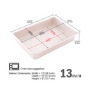 Rectangular Cake Pan Non-Stick 13X9 In.