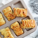 Petite Loaf &Brownie Pan Non-Stick 8Cavs
