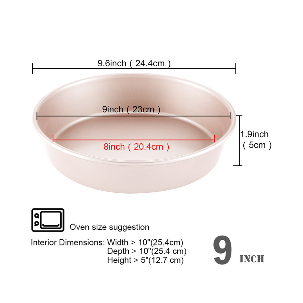 Round Cake Pan Non-Stick 9In.