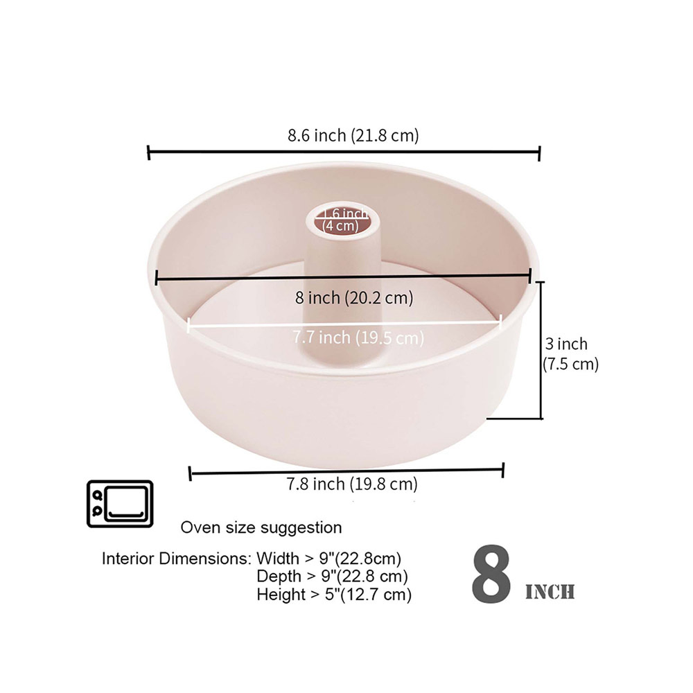 Angel Food Pan Non-Stick 8In.