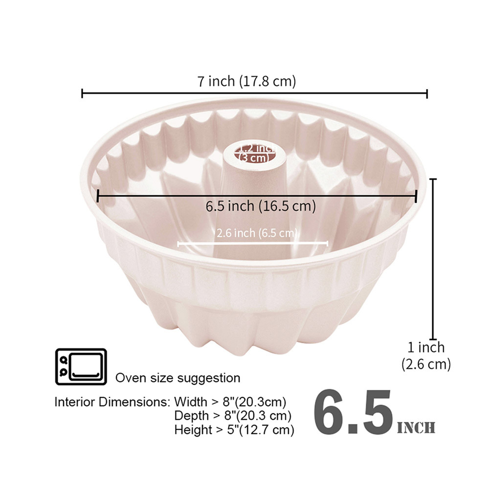 Kugelhopft Cake Pan 6.5In Non-Stick