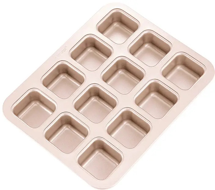 Brownie Pan Non-Stick 12Cavs
