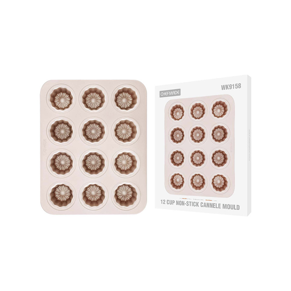 Cannele Non-Stick Mould 12Cavs
