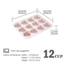 Standard Muffin Pan Non-Stick 12Cavs