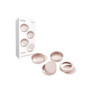 Round Tart Pan 3In. Removable Bottom 4Pc