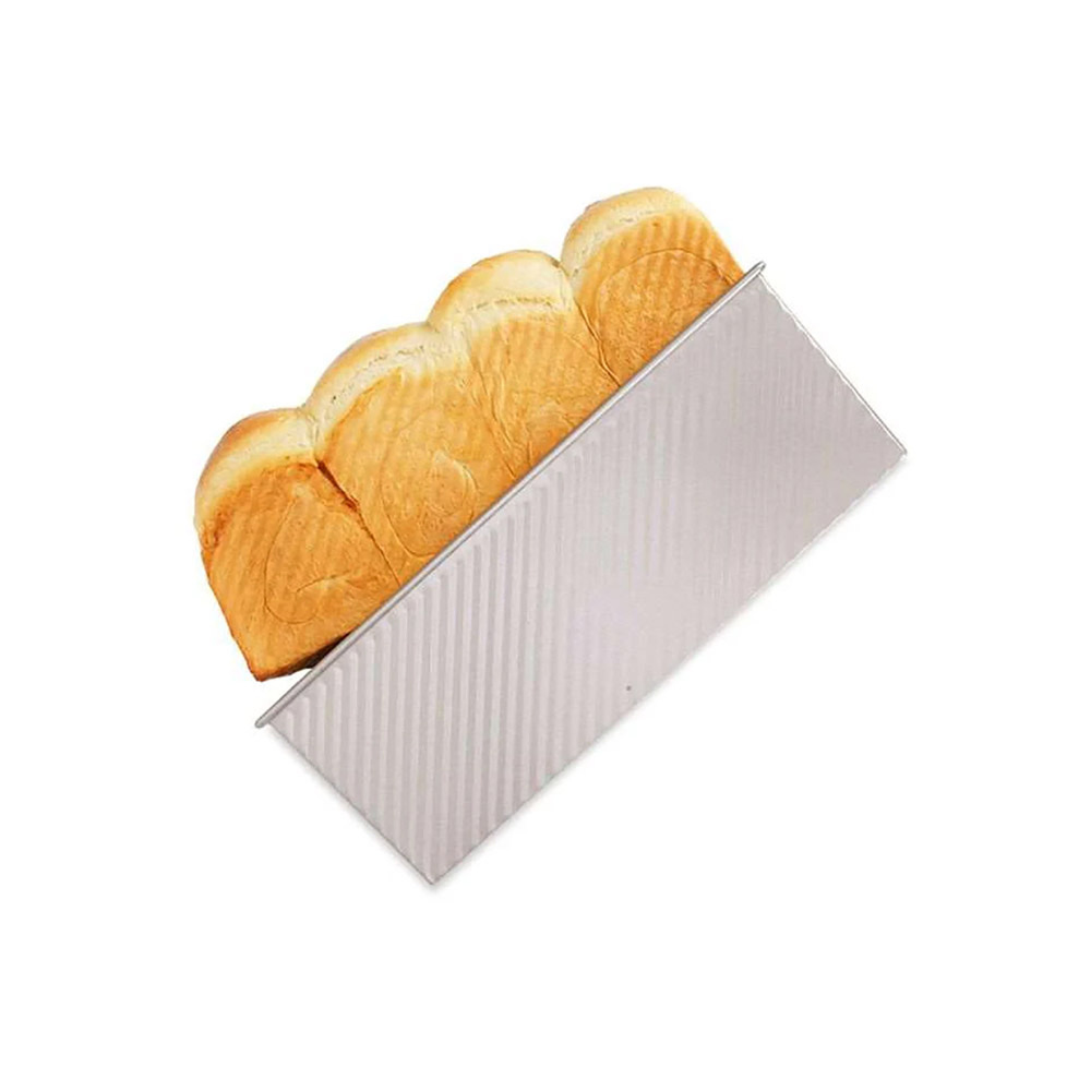 Loaf Pan W/ Lid Corrug 13.5X5.25X4.75In