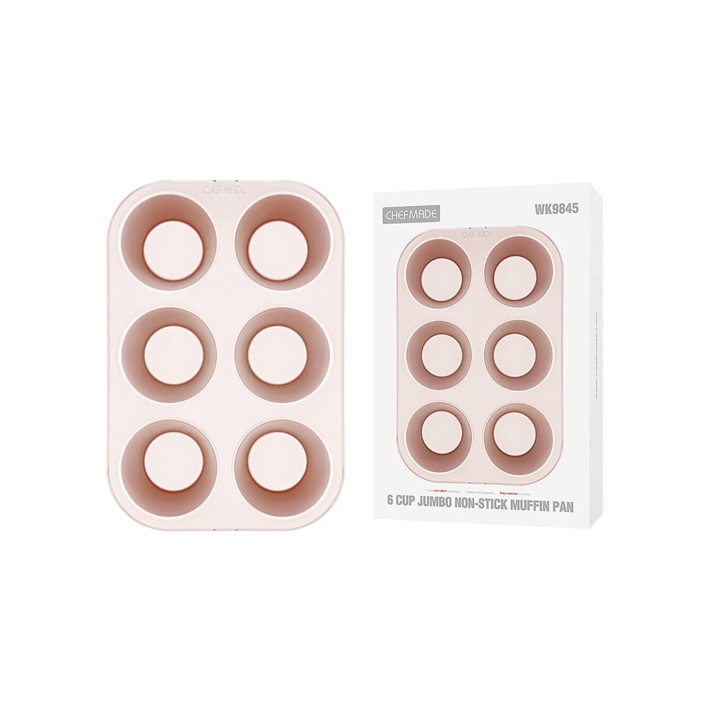 Jumbo Muffin Pan Non-Stick 6Cavs