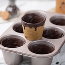 Jumbo Muffin Pan Non-Stick 6Cavs