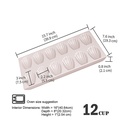 Madeleine Pan Non-Stick 12Cavs