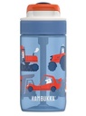 Water Bottle With Straw Lid 400 Ml / 14Oz  Bpa Free Road Dogs   -  Kambukka Lagoon