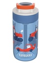 Water Bottle With Straw Lid 400 Ml / 14Oz  Bpa Free Road Dogs   -  Kambukka Lagoon