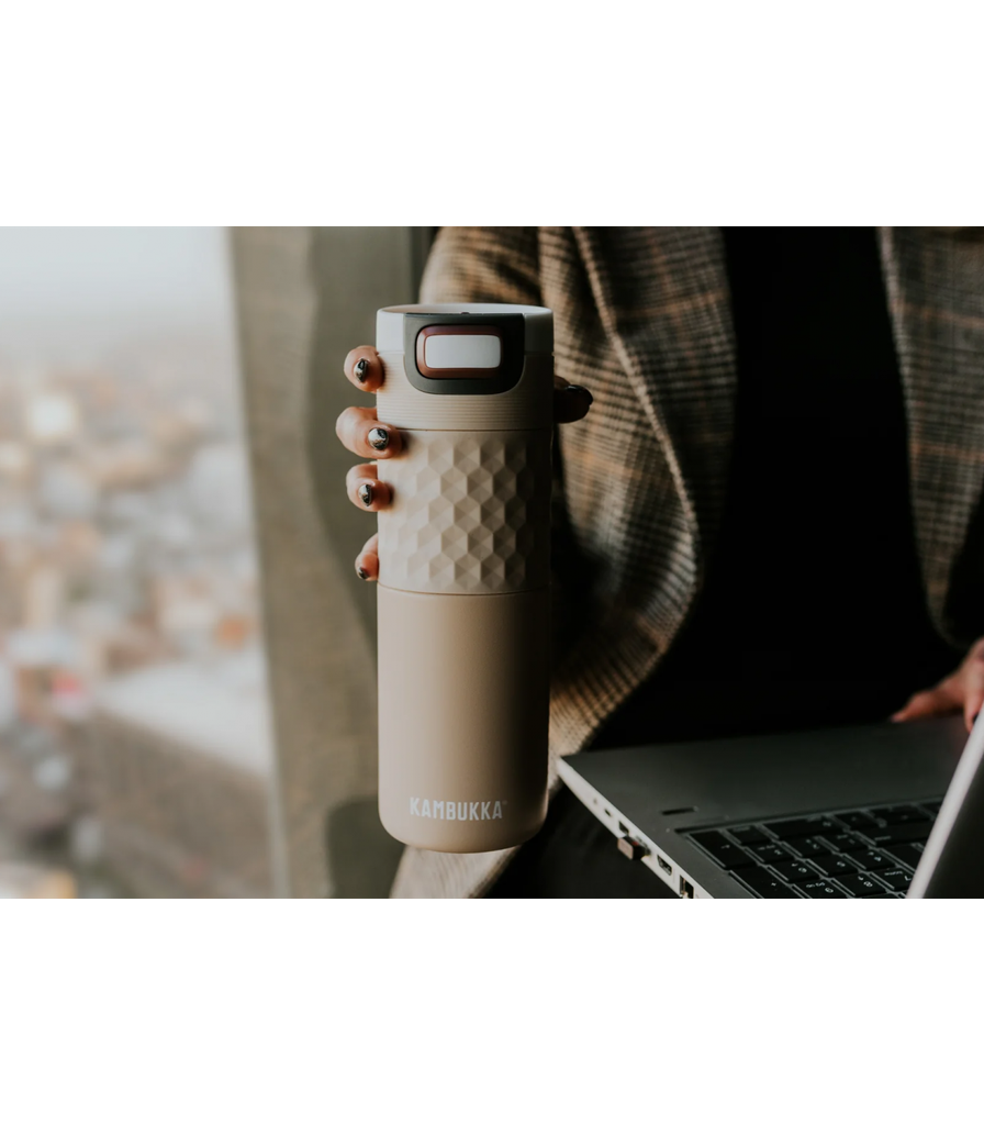 Tumbler 500 Ml / 17Oz Etna Grip Ss Double Wall     Barely Beige