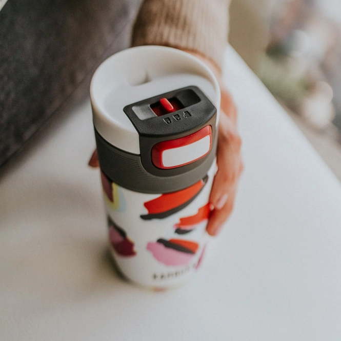 Tumbler 300 Ml / 10Oz Etna Grip Ss Double Wall     Leopard Brush