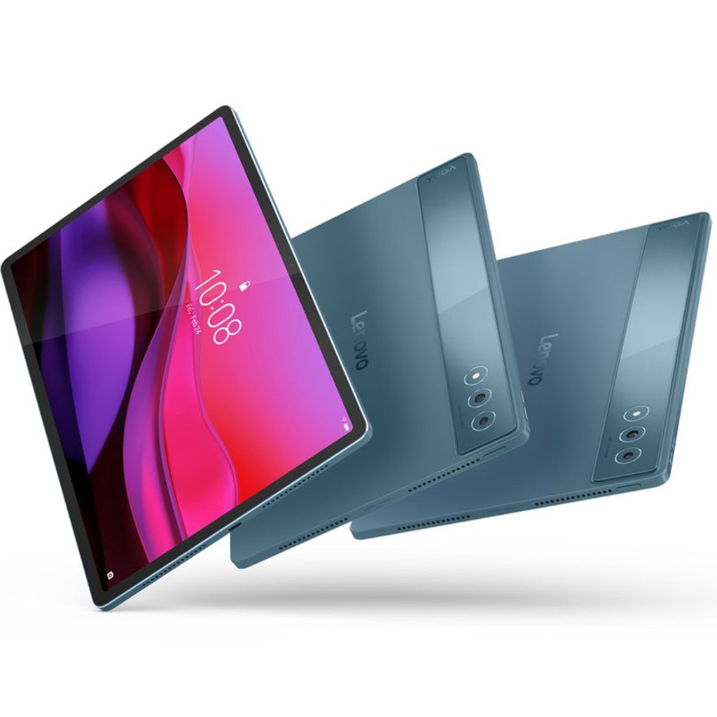 Lenovo Yoga Tab Plus -TB 520FU (AI TABLET) Wifi Only, Tidal Teal, 12.7" 3K (LTPS 900nits , Snapdragon® 8 Gen 3, Qualcomm® , 16GB/256GB, 13MP/Rear 13MP + 2MP,, Finger lock, 10200mAh, Android 14 with Folio Keyboard & Pen. 