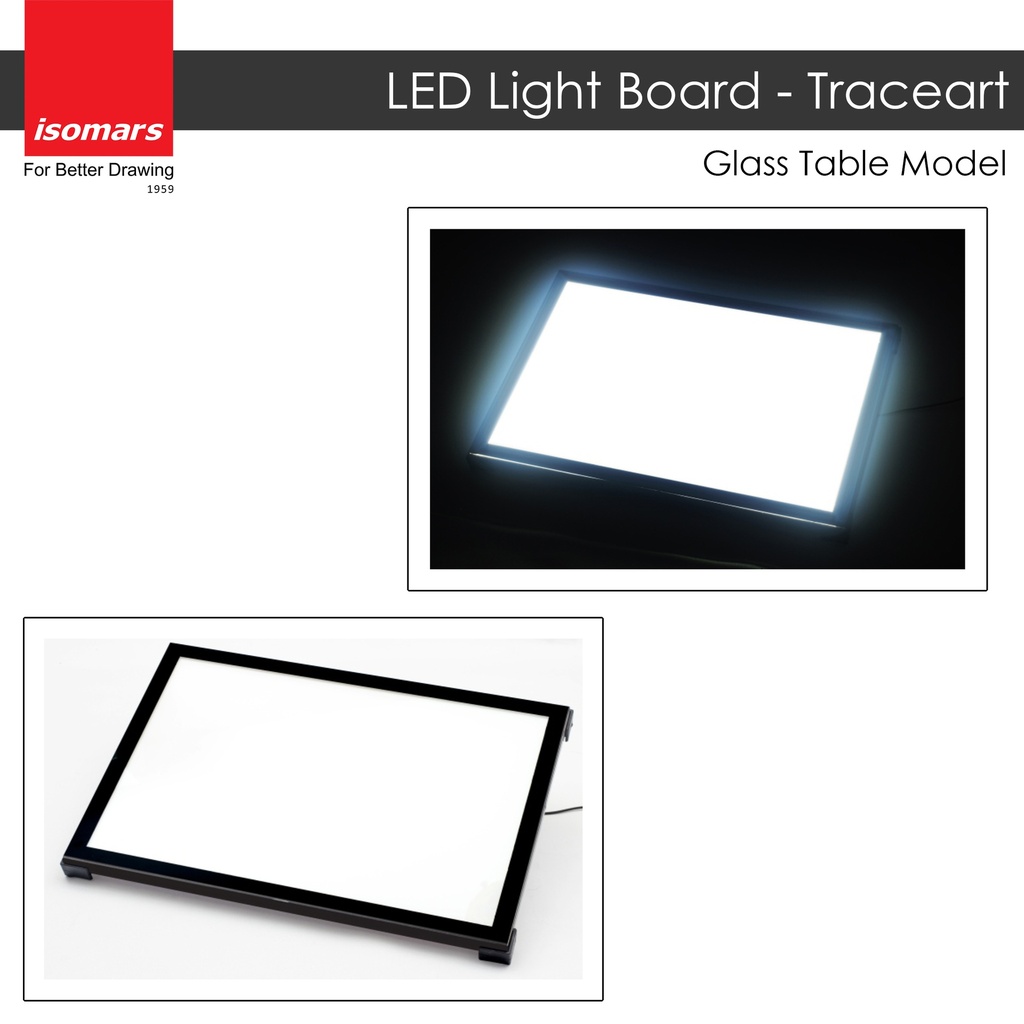 Drawing Board - LED Light Board - Trace art - A3 - 14" x 20"