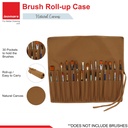 Brush Roll Up Case - 20.5" X 17.5" - Grey 
