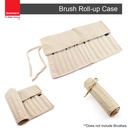 Brush Roll Up Case - 20.5" X 17.5" - Grey 